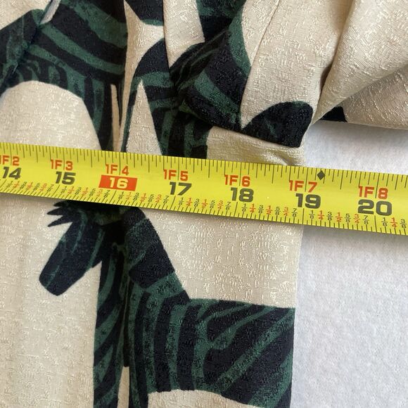 Qiangugu Women’s Zebra Blazer Animal Teacher 90’s-M - Picture 5 of 9